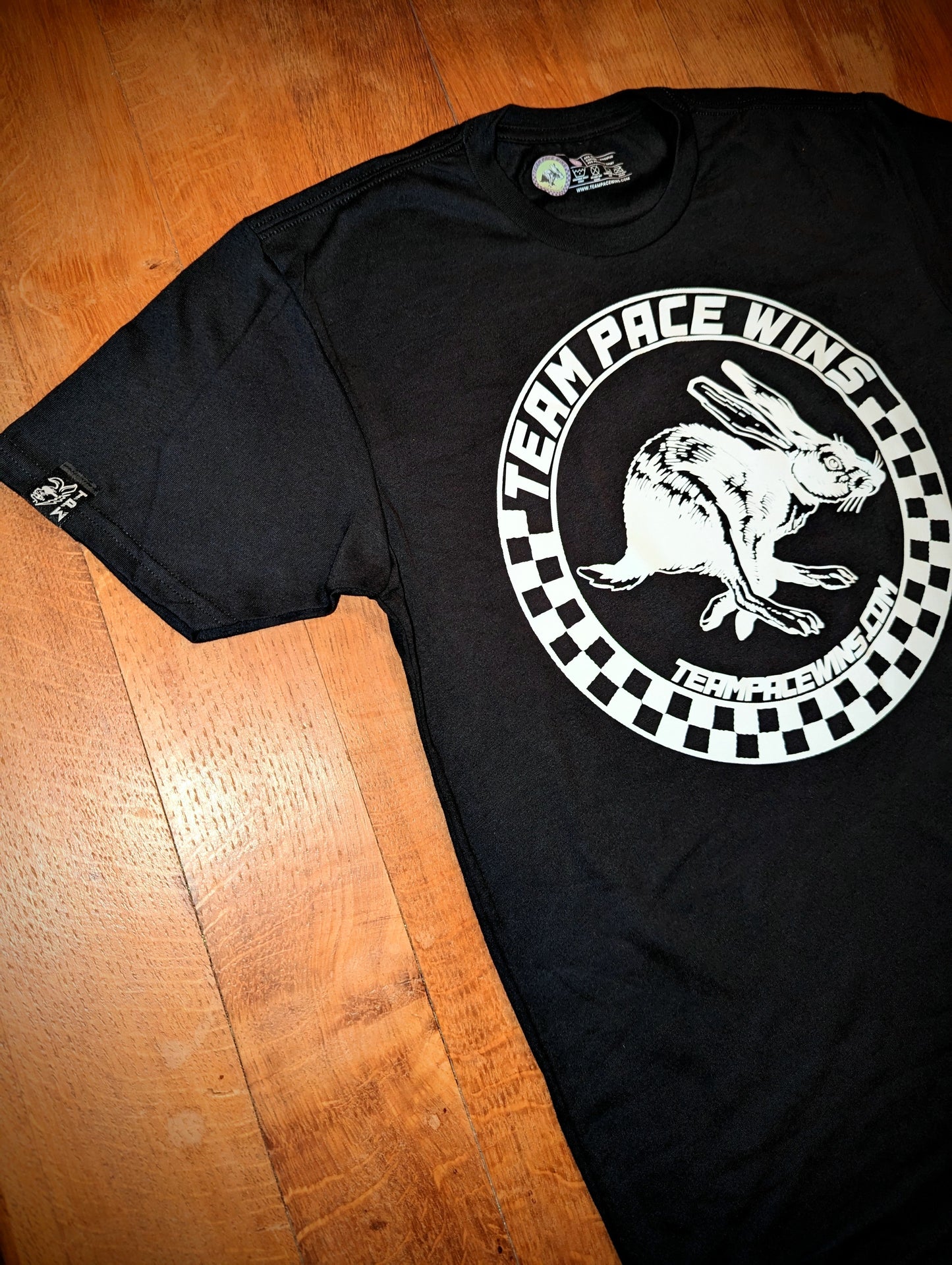 Checkered Hare Team Tee