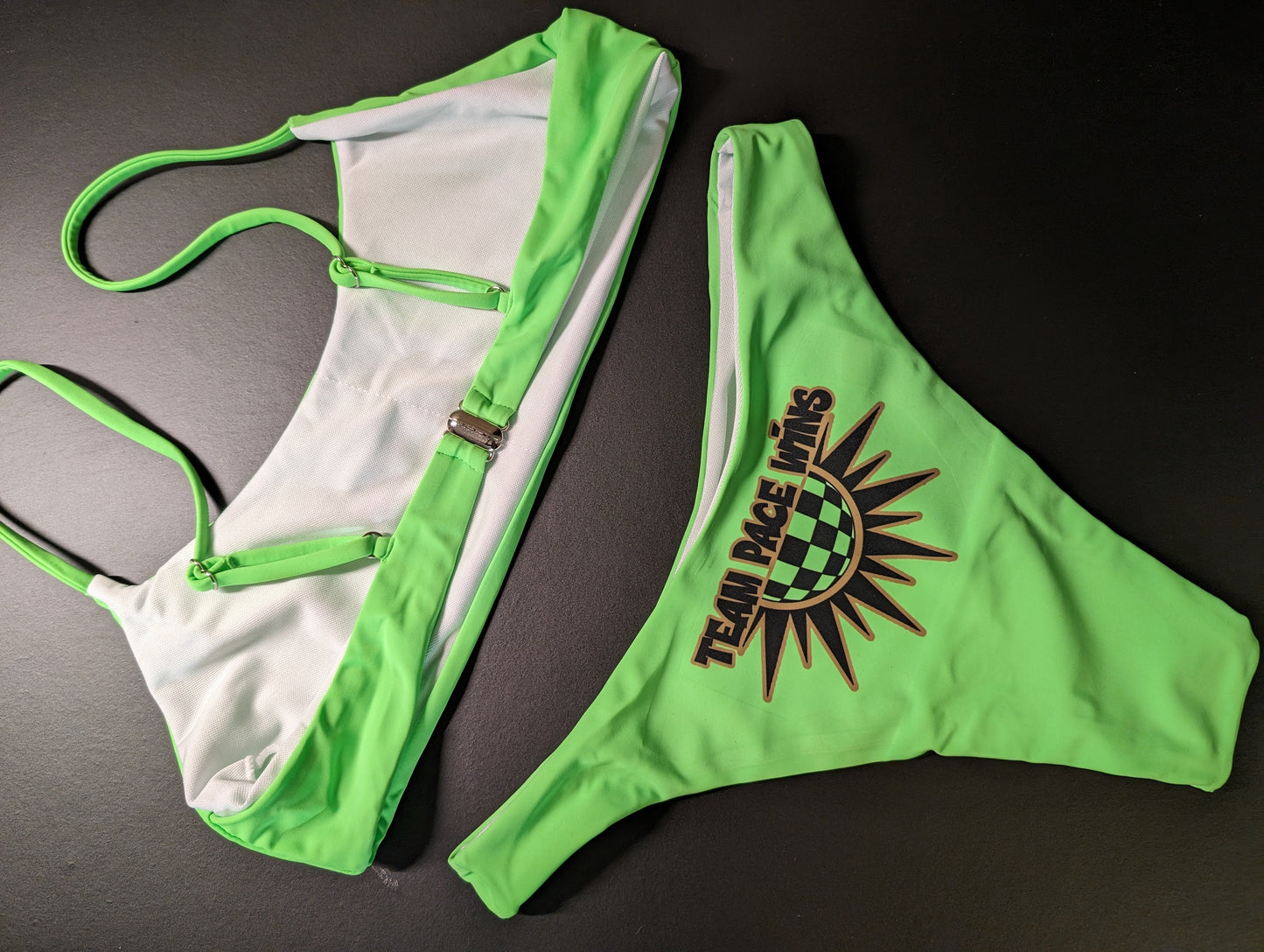 Team Bikini (White, Grey, Neon Green, Black)