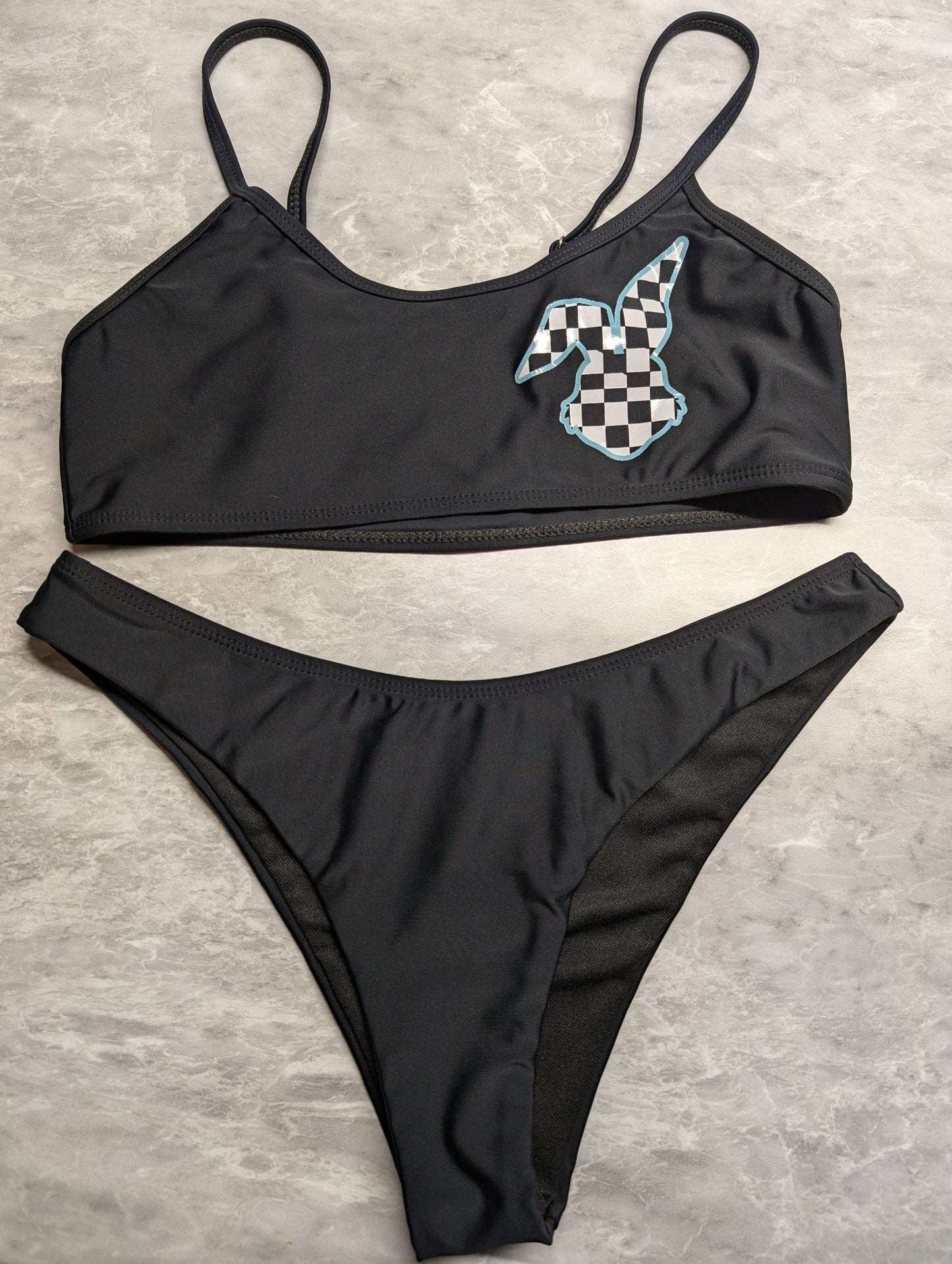 Team Bikini (White, Grey, Neon Green, Black)